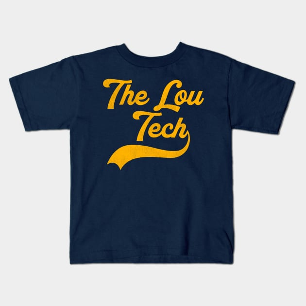 The Lou Tech Kids T-Shirt by darklordpug